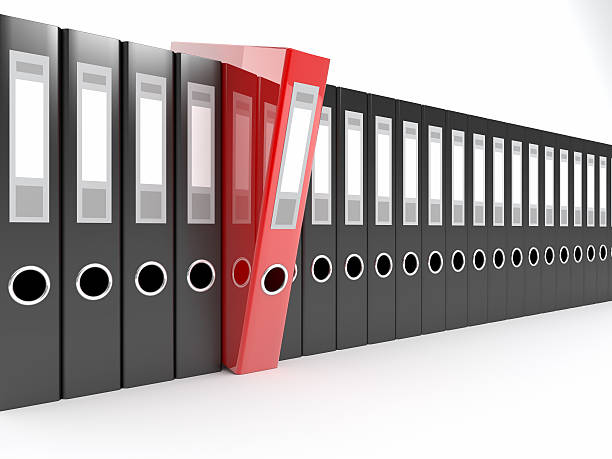 des classeurs de documents - gestion administrative médicale - Serenity